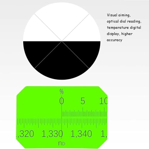 Rifrattometro digitale per misurazione Brix di precisione, analisi automatica dell'indice di rifrazione, attrezzatura ottica essenziale da laboratorio