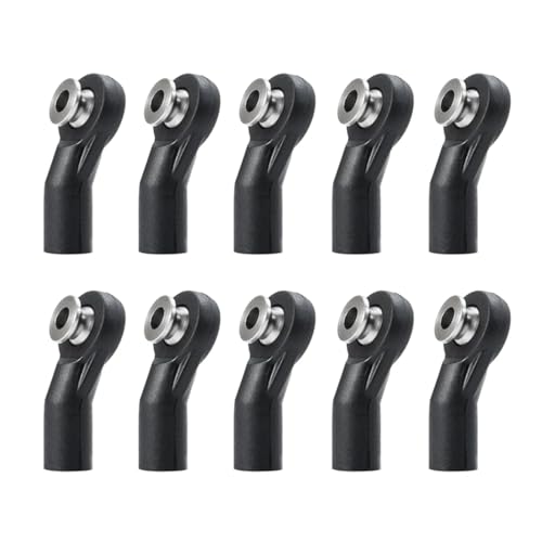 Accesorio Modelos RC Para Axial Para SCX10 Para Wraith 1/10 10 Piezas De Rótula De Dirección De Plástico, Extremo Junta M3, Piezas Actualización Para Modelos Coches RC, Accesorios Modificados