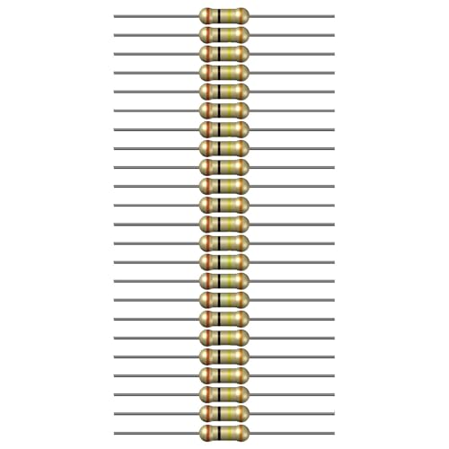 Image of 390k Ohm Resistor 1 /4W 5% Tolerance, Pack of 100 (390k Ohm)