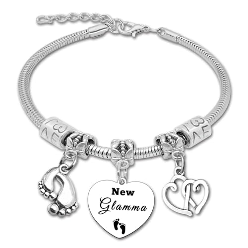 Image of New Grandma Gifts New Grandma Bracelet Grandma to Be Gifts First Time Grandma Gifts Pregnancy Announcement Gifts Promoted to Grandma Gifts New Nana Gifts Birthday Gifts for Grandma Retirement Gifts