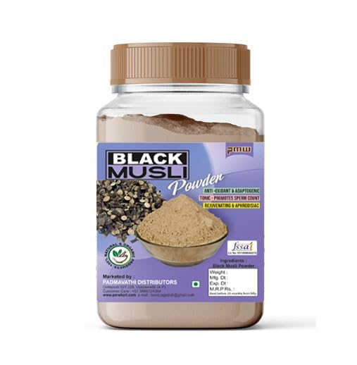 Pmw - Kali - Jar Pack - Black Musli Powder-100% NATURAL - Nelatadi - Kali Musli Powder - 200 Grams (B079QXMHXH) Amazon Price History, Amazon Price Tracker