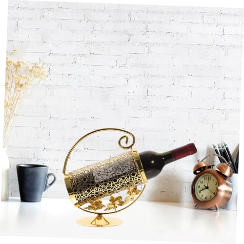 Présentoir à vin décoratif de bureau pour salon et bar