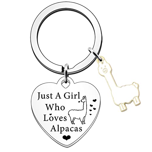 SDOFY Alpaca Gifts for Girls Women Alpaca Lovers Gift Just a Girl Who Loves Alpacas