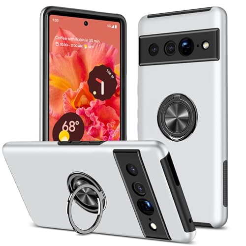 For Google Pixel 7 �p �P�[�X �����O�t�� �X�^���h�@�\ �����Y�ی� ��̌^ �X�}�z�J�o�[ �n�[�h PC�f�� �\�t�g �}�b�g �ϏՌ� �O�[�O���s�N�Z�� 7 �J�o�[ �ԍڃz���_�[ ������� for googlepixel �ی�J�o�[ �X�}�z