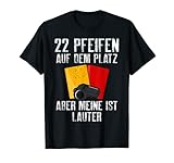 Schiedsrichter Kleidung Pfeifen Fußballschiedsrichter Schiri T-Shirt