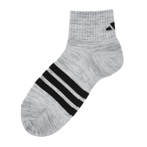 adidas 無地ラインワンポイントショートソックス3足組