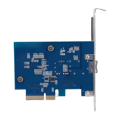 10Gbps PCIe X4 Tarjeta de Red NIC, Soporte PXE Network Boot con Puerto SFP Único, para Workstation Ethernet de 10 Gigabit miniatura 7
