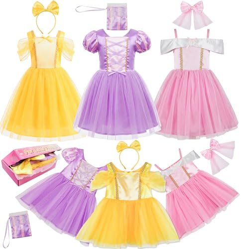 Disfraz completo princesa para niñas 2 a 6 años miniatura 1