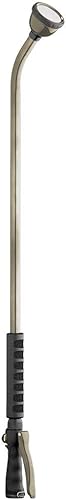 Miniatura 2 de Orbit 56625 - Varita de ducha con gatillo frontal de aluminio, 36 pulgadas, titanio