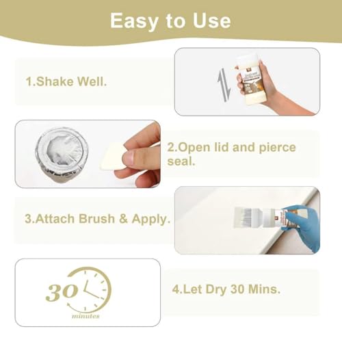 Image of Beige Multi-Surface Touch-Up Paint 6.35 Oz for Wood, Metal & Cabinets
