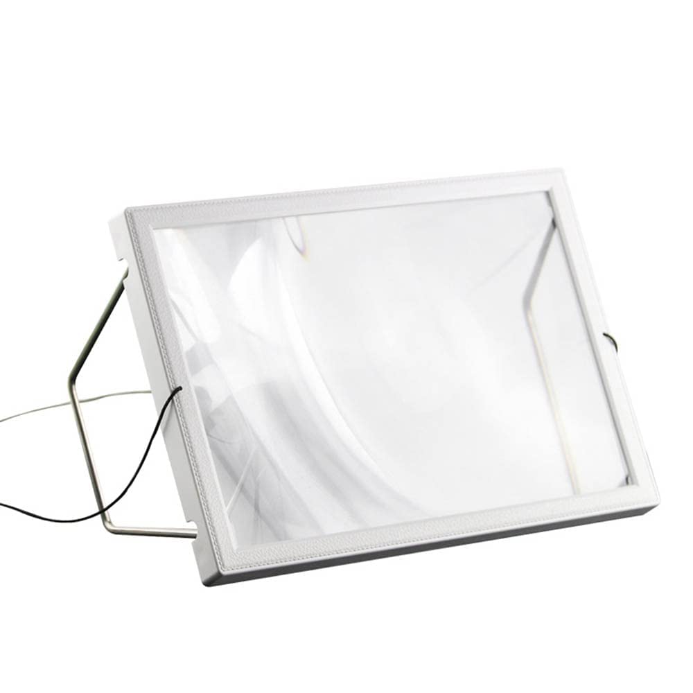 Lupa de Escritorio 2,5X HD para Lectura, reparación de Relojes, televisión, teléfono móvil, etc.