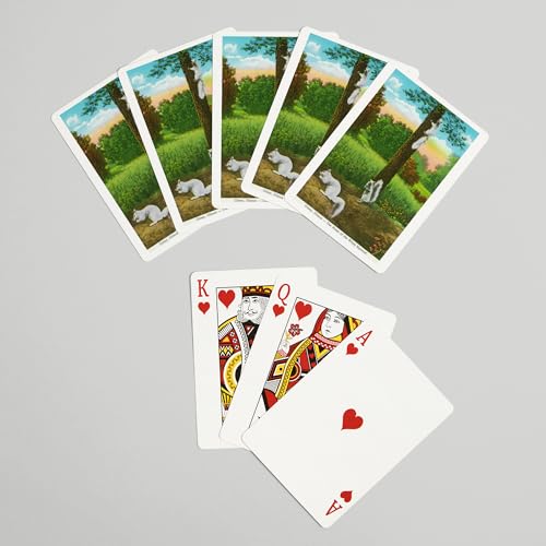 52 Cartas de Póker Olney Illinois Vista Ardillas Blancas miniatura 7