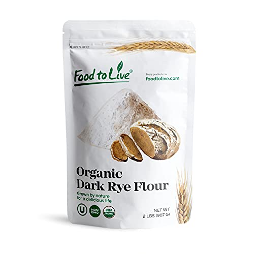 Organic Dark Rye Flour