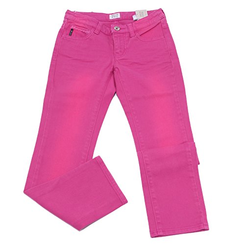 Pantalón fucsia de algodón Armani Junior para niñas