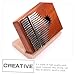 BESPORTBLE 1Pc Portable Wooden Instrument Stand for Kalimba Ocarina Thumb Piano Durable Easy to Clean Display Rack Multipurpose Design Simple Assembly Khaki Color