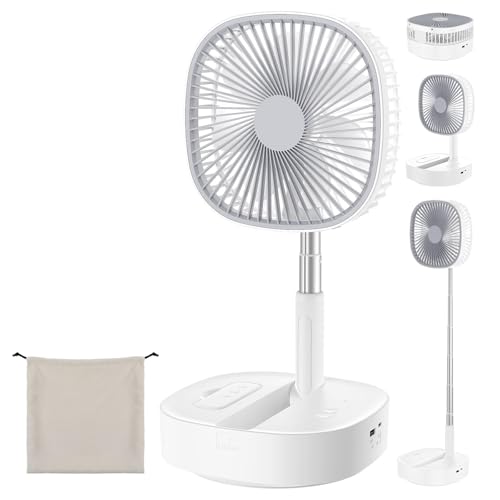 MoKo 扇風機 折りたたみ 2025年最新バージョン 10000mAhバッテリー...