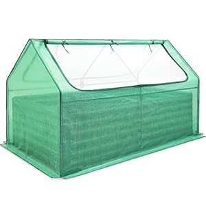 Quictent Hochbeet mit Abdeckung Gewächshaus