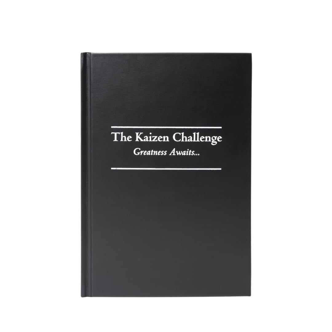 Kaizen Challenge - Diario di auto-miglioramento per uomini e donne – Agenda giornaliera e monitoraggio delle abitudini per produttività, disciplina e salute mentale – Diario pianificatore di 20