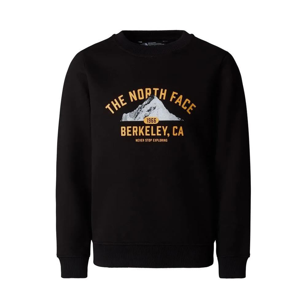 THE NORTH FACE Teen Varsity Graphic Relaxed Crew Felpa con Cappuccio Unisex - Bambini e Ragazzi (Pacco da 1)