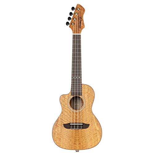 Ortega Guitars Ukulélé Concert électro-acoustique – modèle gaucher – Série Horizon -tête inversée – Housse incluse… - Les Beatles, Paul McCartney, John Lennon, RIngo Starr, George Harrison Ortega Guitars Ukulélé Concert électro-acoustique - modèle gaucher - Série Horizon -tête inversée - Housse incluse… – Image 3