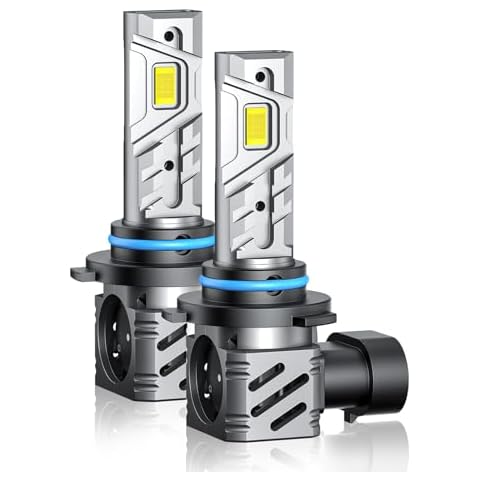 RCJ 9006/HB4 Fog Light Bulbs, 35000LM 6000K Cool White with Fan, Plug-N-Play, Pack of 2 Cover