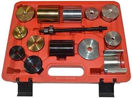 INTBUYING 14PCS Iron Sleeve Disassembly Tool Rear Axle Differential Steering Arm Removal Tool