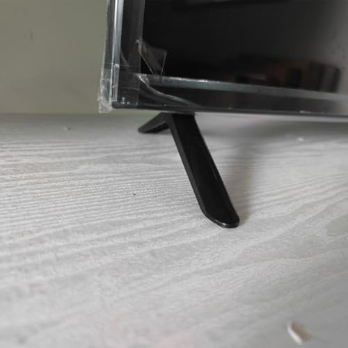 Image of BNF 2 Pcs TV Stand Legs for Tabletop | Universal TV Base Replacement | Sturdy PP Material with Screws | Elevate Viewing Experience for 24-43 Inch Televisions