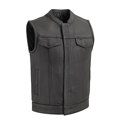 First MFG Co - Sharp Shooter - Men’s Motorcycle Leather Vest | Leather Vest for Men First MFG Co - Sharp Shooter - Men’s Motorcycle Leather Vest | Leather Vest for Men