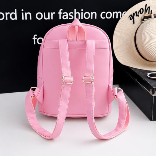 Image of ShopyVid 3-Piece Mini Backpack Set for Women & Girls | Rakhi Gift for Sister | Gift for Girls