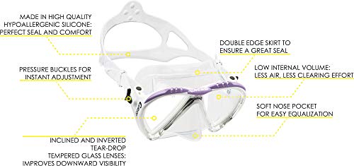 CRESSI Lince - Máscara para Mujer