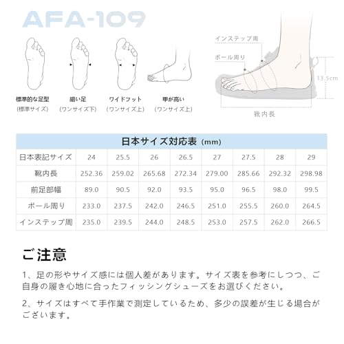 ARCWOLF フェルトスパイク防水磯靴 AFA-109