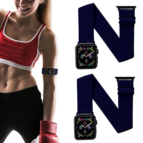 Bracelet élastique Apple Watch sans boucle qui ne serre pas la peau