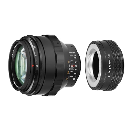 TTArtisan 75mm F1.5 M42}Eg Y 邮{P tTCY ] a Pœ_ Y + RF}EgϊA_v^[ SHOTEN M42-CR w