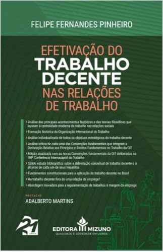 Efetivação do Trabalho Decente nas Relações de Trabalho