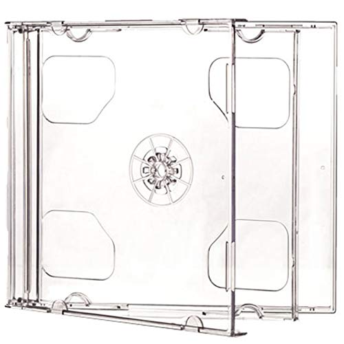 Media Replication - Custodia per 2 CD-DVD, 10,4