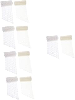 NUOBESTY 5 Juegos Punto Autoadhesivo Cuadrados Con Adhesivo Marcadores De Puntos Etiquetas Pegatinas Blancas Adhesivo Transparente Masilla Adhesiva Puntos Adhesivos 500 Pares*5