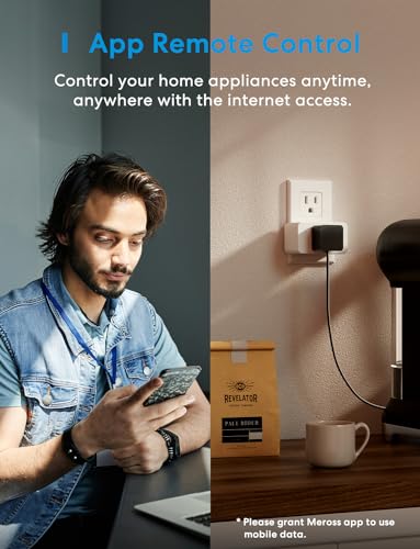 Meross MSS315 Matter Smart Plug, ππ»π²πΏπ΄π π πΌπ»πΆππΌπΏπΆπ»π΄ Smart Outlet, Wi-Fi Plug Work With Alexa, Homekit thumb #7