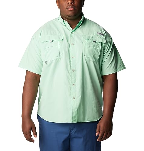 Image of Columbia Men Omni-Shade Bahama II Hiking and Trekking Short Sleeve Shirt