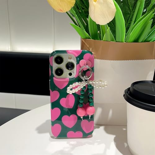 Coque iPhone 17 Pro Sweet Love pendentif perle le cadeau romantique idéal - 7