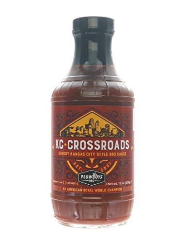 Plowboys Barbeque KC Crossroads BBQ Sauce 16 ounce