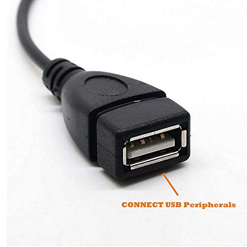 AuviPal 2 en 1 multifuncional Micro USB OTG Cable para FireStick,