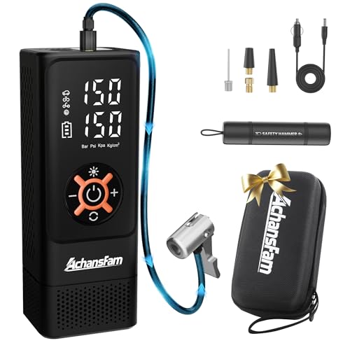 S9 Portable Air Compressor with Dual Power