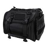 TIKATARER Hecktasche, 20–30 L PVC-Reisegepäck, Regenschutz mit Erweiterbarem Reißverschlussfach...