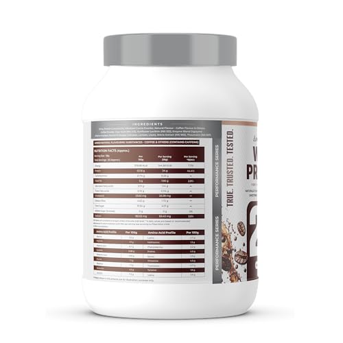 Image of Naturaltein Whey Protein 1kg Chocolate + Whey Protein 1kg Coffee | 24g Protein, No Added Sugar, Stevia Sweetened, Muscle Growth & Recovery Protein Combo