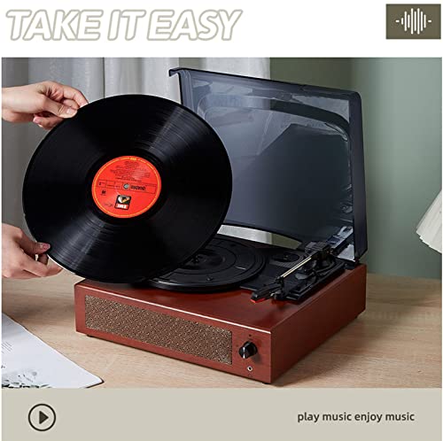 Tourne-Disque Vinyle Bluetooth Vintage Tourne-Disque 3 Vitesses pour disques Vinyle Haut-parleurs intégrés Stylet Rubis… - Les Beatles, Paul McCartney, John Lennon, RIngo Starr, George Harrison Tourne-Disque Vinyle Bluetooth Vintage Tourne-Disque 3 Vitesses pour disques Vinyle Haut-parleurs intégrés Stylet Rubis… – Image 3