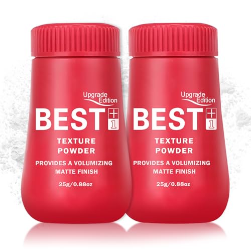 XINGXYUEL 2PCS Mattifying Volume Fluffy Hair Texture Powder for Oil Control and Hair Styling Volumizing Texturizing Powder for Men Women 0.88 oz