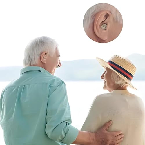 Image of Balson Rechargeable Digital Hearing Aid | Invisible Amplifier with Noise Cancellation, Adjustable Volume, Long Battery Life | Includes Manual, Dry Kit & 1-Year Warranty (Black)