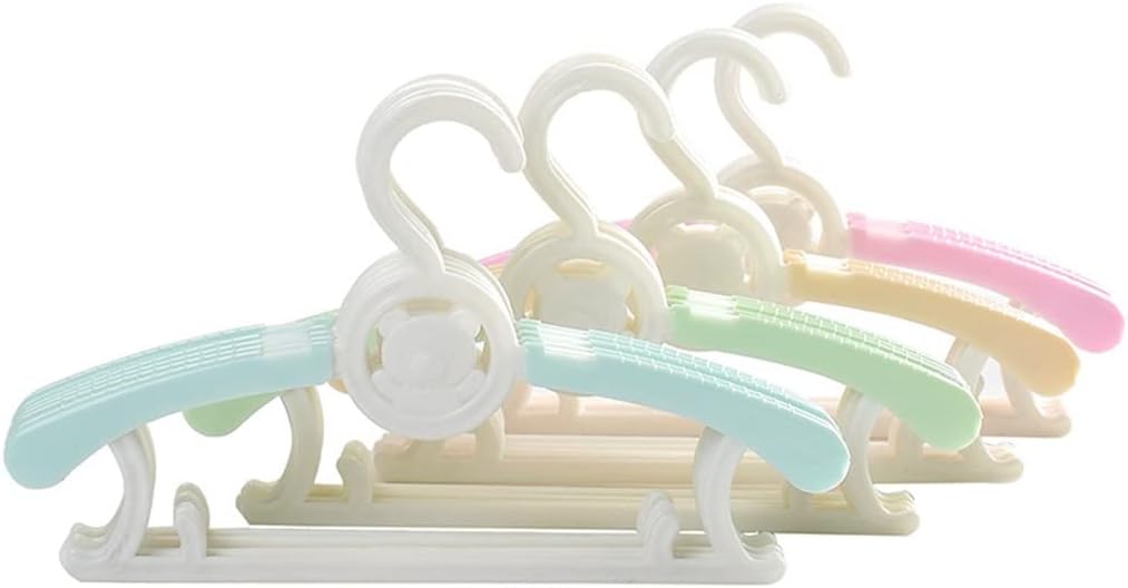 5/10/20Pcs Clothes Hanger Flexible Racks Clothing Display Kids Hangers Coats Organizer(20pc)