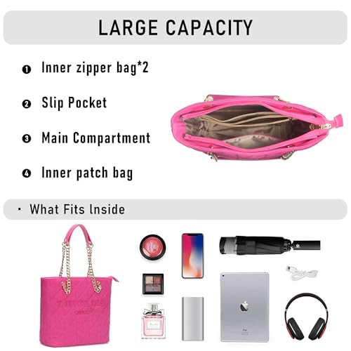Image of Chinllo Tote Bag for Women, Medium Top Handle Handbags Purse