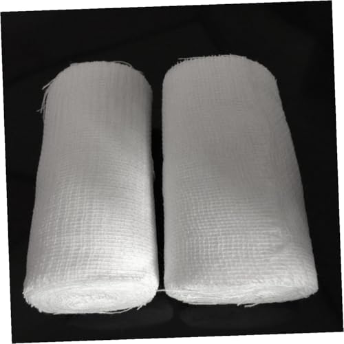 Rollo de gasa desechable 10 piezas blanco para entrenamiento de cuidado de heridas miniatura 6